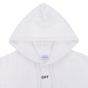 White Dripping Arrow Hoodie