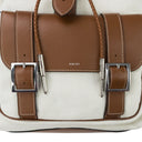 Cream Canvas Rucksack Backpack