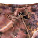 Brown Tie Dye Ma Shorts