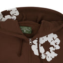 Brown Cotton Wreath Sweatshirt