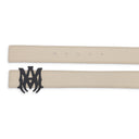 Birch/Black MA Logo 4cm Reversible Belt