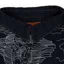 Indigo Four Horseman Button-Up