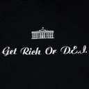 Black Get Rich or DEI Hoodie