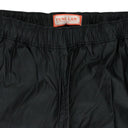 BLACK ZIP OFF TRACK PANTS