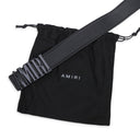 Black 4cm Amiri Logo Belt