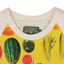 Yellow Kiss My Grits Baseball T-Shirt