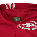 Red Corteiz Tears Zip Hoodie 2