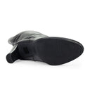 BLACK MONIQUE KNEE-HIGH BOOTS