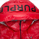 Red Nylon Puffer Jacket