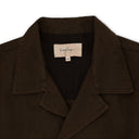 Brown Gabardine Shirt/Jacket