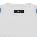 White Cerulean Knit 22 Tee