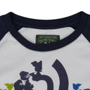White Bstroy Tears Baseball T-Shirt