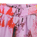 Pink/AOP Lyocell Pull On Shorts