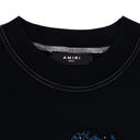 Blue Amiri Glitter Snake Vintage Tee