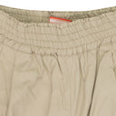 BEIGE WIDE-LEG PANTS