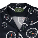 Black CPT Short Sleeve Button-Up