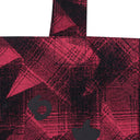 Black Star Plaid Tote Bag