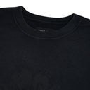 Black Textured Sky High Tee