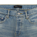 Blue Flared Pinner Coated Vintage Jeans