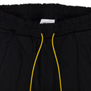 Black / Burgundy Traxedo Pants