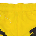 Yellow OG Web Double Layer Shorts