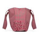 Red / White Kiss My Grits Gingham Tote Bag