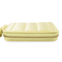 YELLOW MINI SATIN WALLET
