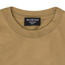 BROWN BEIGE LOGO T-SHIRT
