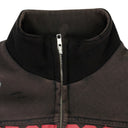 Black Football Jersey Track Jacket