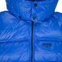Blue Nylon Puffer Vest