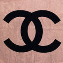 Pink/Black CC Logo Towel