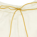 White Script Logo Terry Sweatshorts