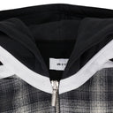 Grey Hockey Zip-UP Hoodie
