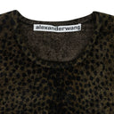 BLACK/GOLD CROP T-SHIRT