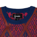 Red Kalonji Knitted Sweater Vest