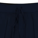 Navy Inverted Pleat Sweatpant