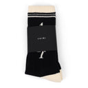 Black Stack Logo Sock