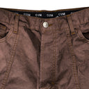 Brown Oversized Shorts