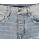 Stone Indigo MA Bar Logo Straight Jeans
