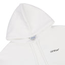 White Pixel Diagonal Skate Hoodie