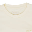 Cream SS Micro Din Logo Tee