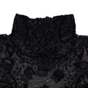 Black Bandana Mesh Tank