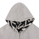 Multi Zebra Lined Hoodie