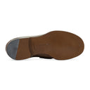 BROWN EDOARDO STORM CUIR LOAFERS