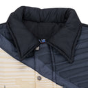 Black Multi Belted Puffer Jacket