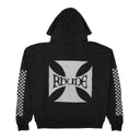 Black Classic Checker Hoodie