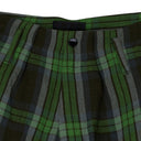 Green Linen Deck Shorts