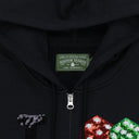 Black I Dice NY Zip Hoodie