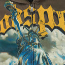 Brown Chrome Liberty Zip Hoodie V2