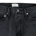 Black Classic Denim Straight-Fit Jeans